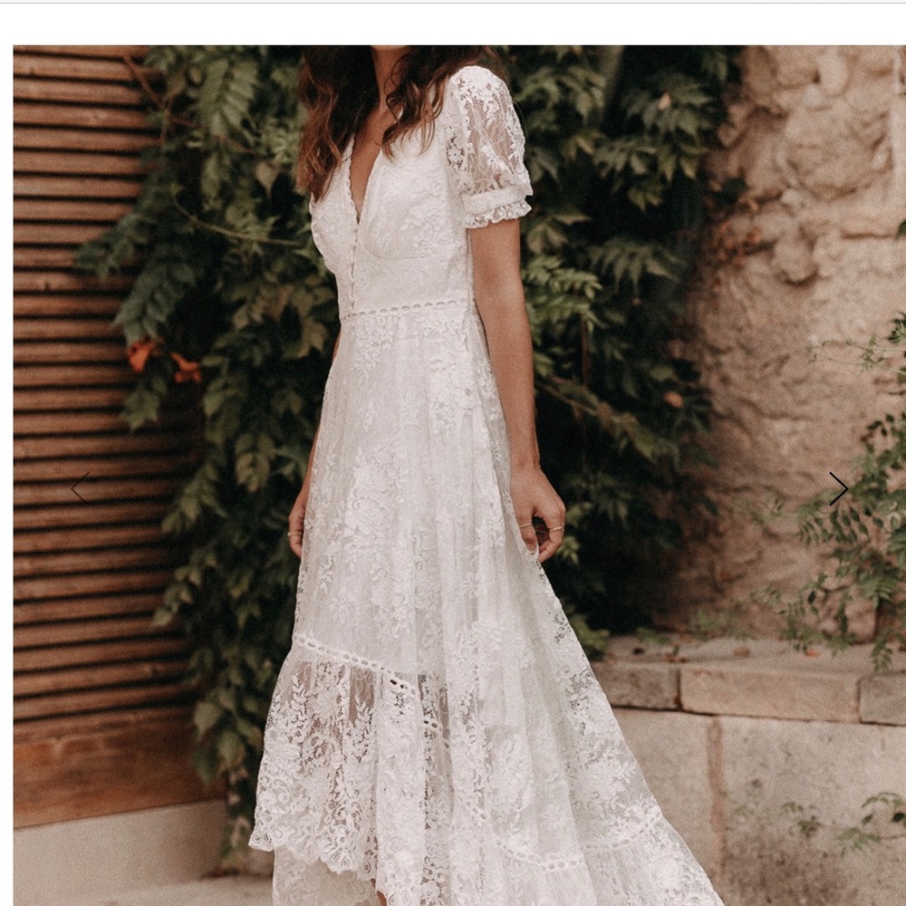 Gorgeous Lace Boho Wedding Dress NWT